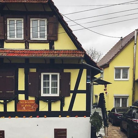 Chez Salome Et Fritz Vila Ingolsheim Exterior foto